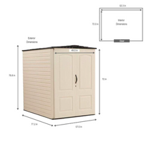 Load image into Gallery viewer, 5 x 6 ft Large Storage Shed【HOT】