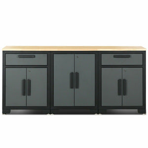 9 Pcs Big Steel Storage Cabinet Set【HOT】