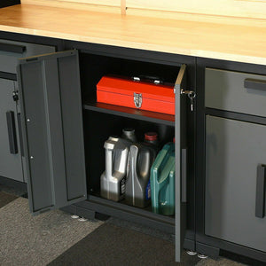 9 Pcs Big Steel Storage Cabinet Set【HOT】